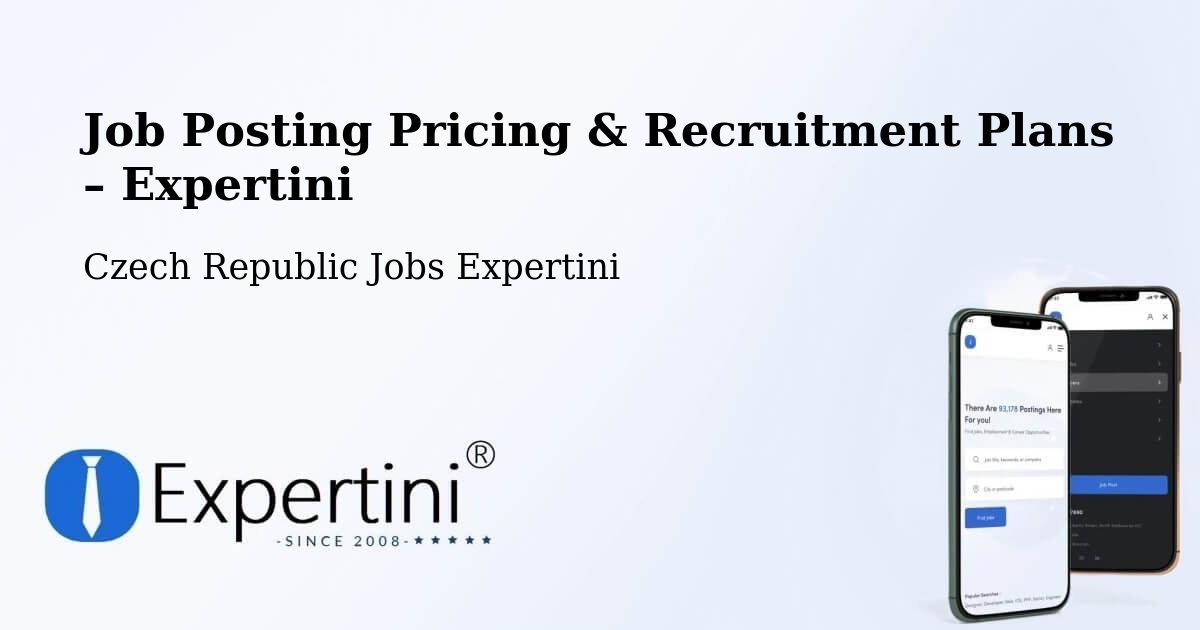 Job Posting Pricing & Recruitment Plans – Žirovnice - Žirovnice, Czech Republic Jobs Expertini