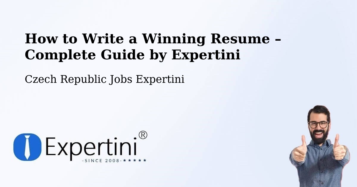 Resume Writing Guide for Job Seekers – Žirovnice - Žirovnice, Czech Republic Jobs Expertini